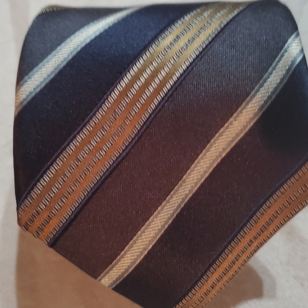Canali all silk necktie